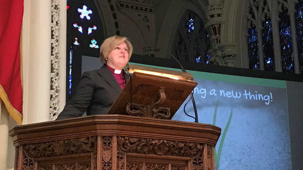 First Charge to Synod By Bishop Susan Bell