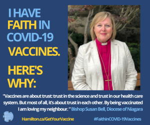 Bishop Lends Her Voice in Support of Vaccines