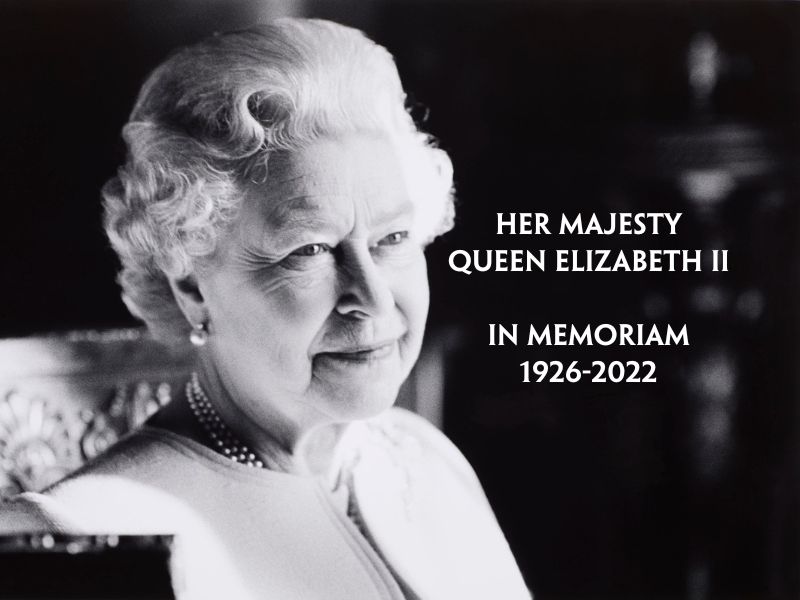 A Statement from the Bishop on the Death of The Queen