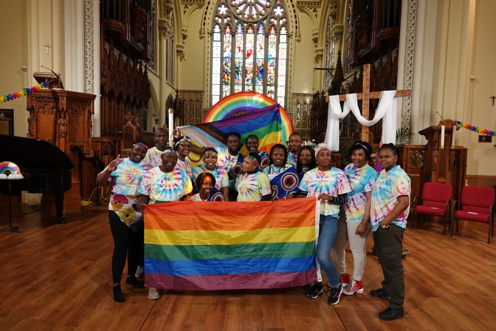 Full Hearts for Fiercely Loved Pride Service