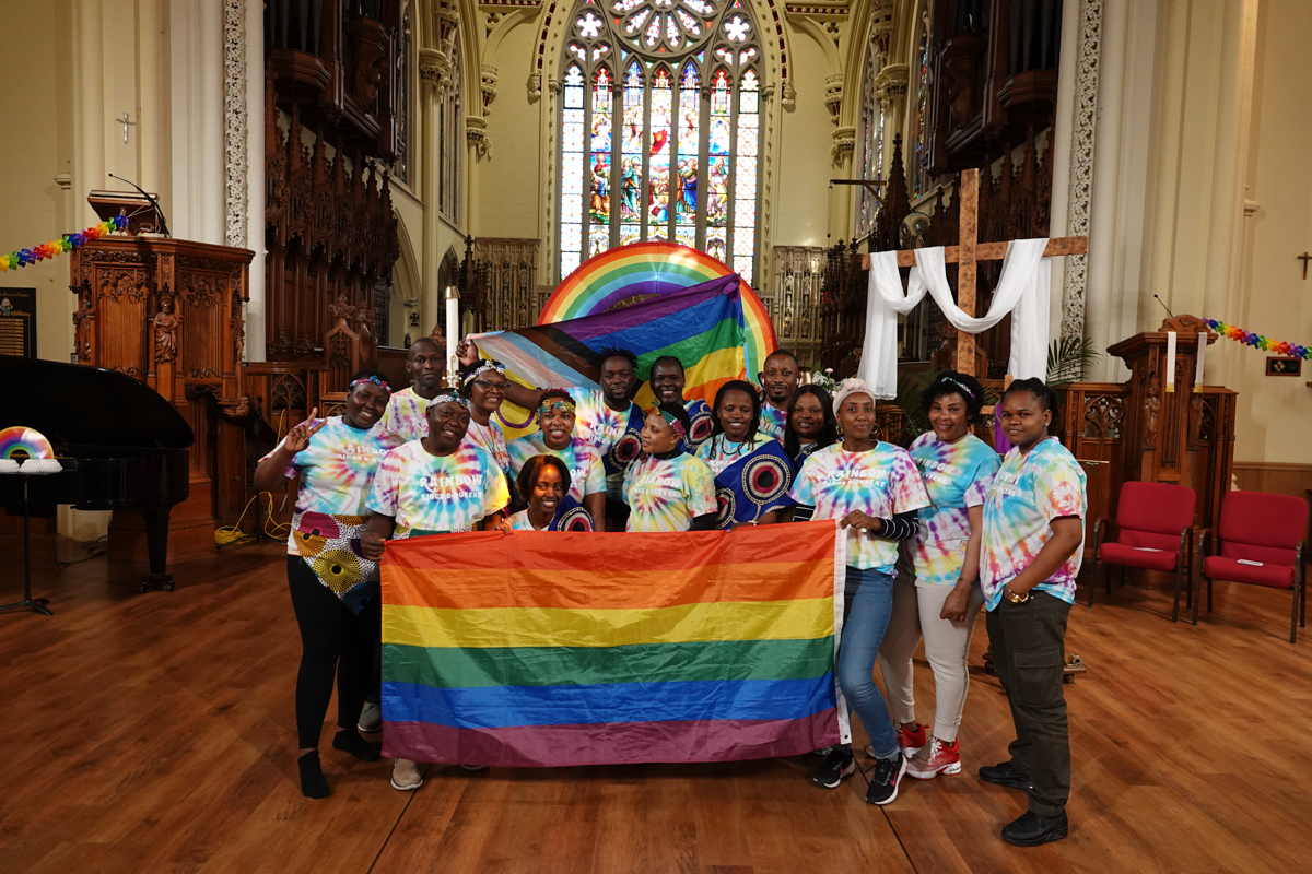 Full Hearts for Fiercely Loved Pride Service